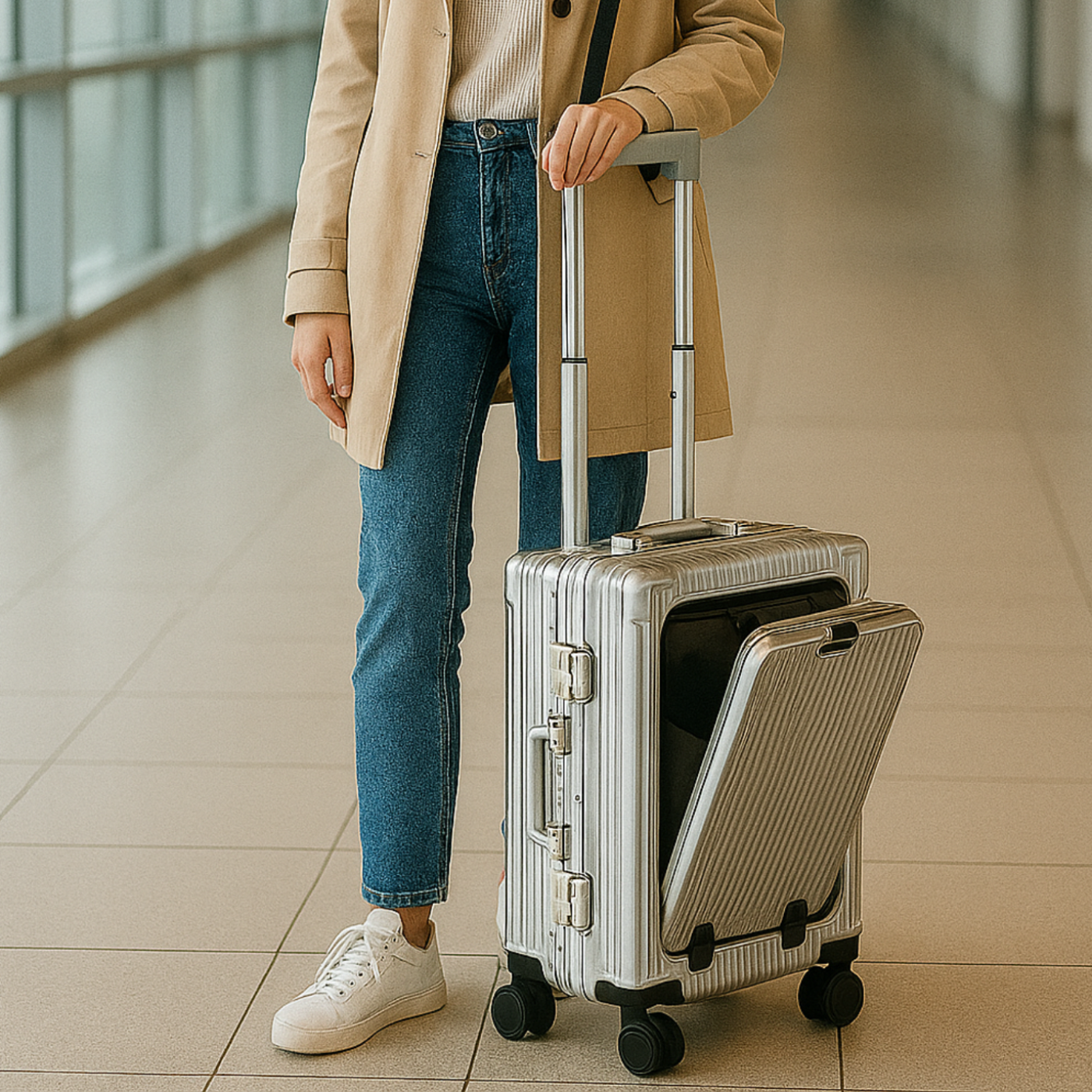 Valise à bagages roulante